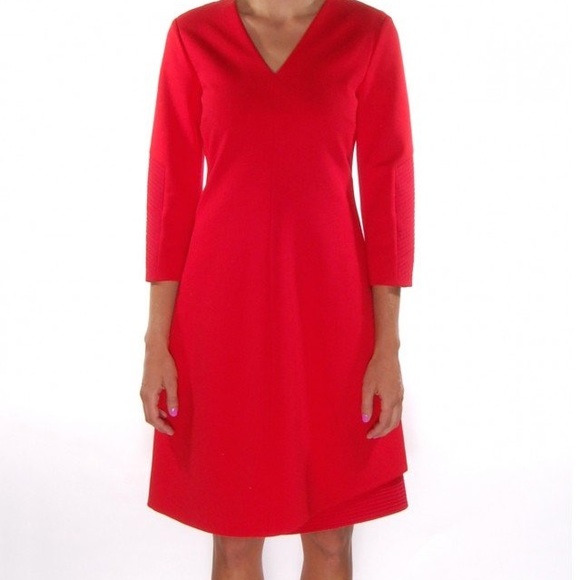 DOROTHEE SCHUMACHER Elite Red Total Devotion Dress - Picture 2 of 14